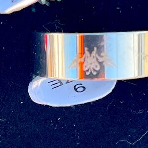 Silver Engraved Ring